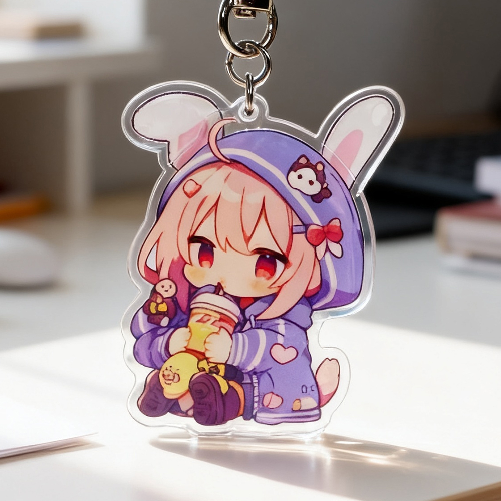 Plastic Acrylic Keychains Product Test6