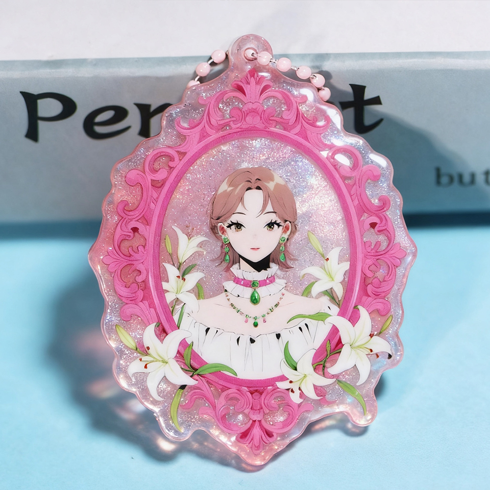 Plastic Acrylic Keychains Product Test6